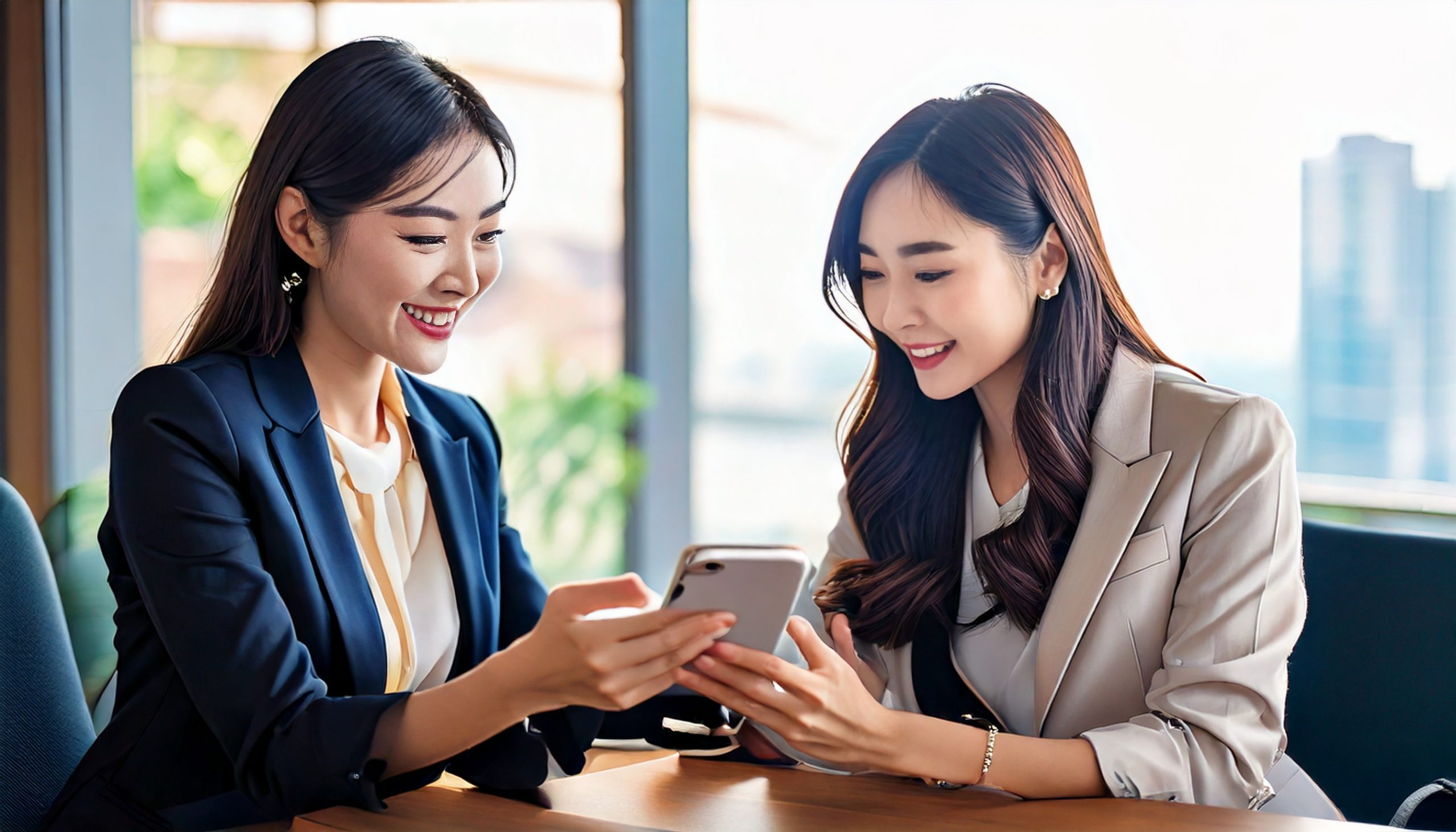 転職エージェントに相談する女性